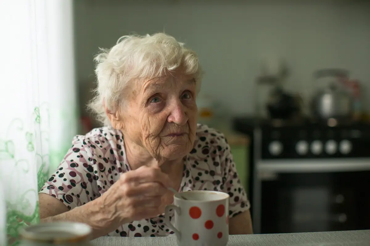 Park med barn och vuxna