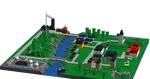 Klossköping är en legomodell av en klimatanpassad stad.