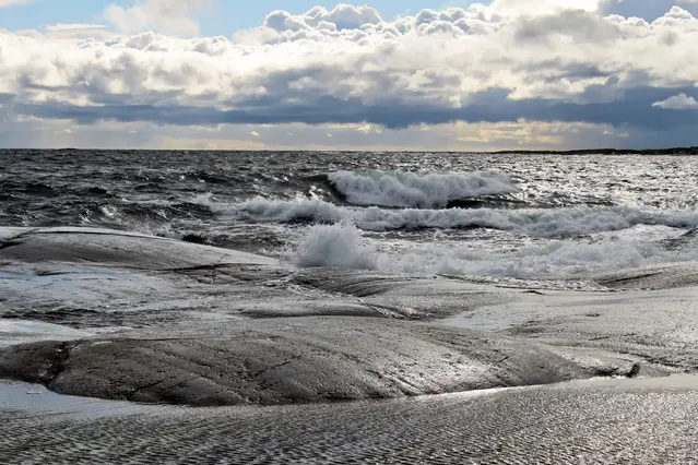 Vågor på havet.